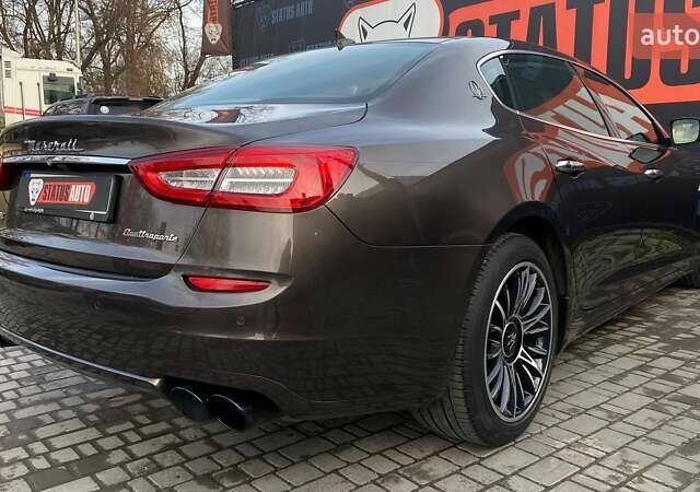 Коричневый Мазерати Кватропорте, объемом двигателя 2.98 л и пробегом 77 тыс. км за 25700 $, фото 4 на Automoto.ua