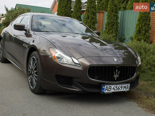 Мазерати Кватропорте 2013 в Виннице на Automoto.ua Коричневый Мазерати Кватропорте, объемом двигателя 3 л и пробегом 77 тыс. км за 26500 $, фото 25 на Automoto.ua