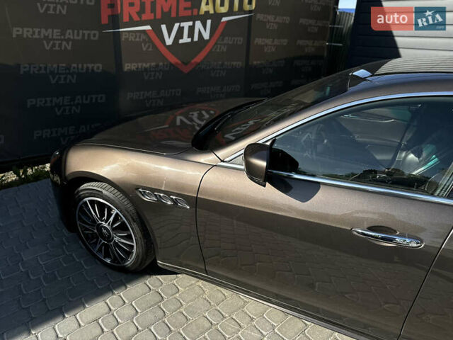 Коричневий Мазераті Quattroporte, об'ємом двигуна 3 л та пробігом 78 тис. км за 25000 $, фото 37 на Automoto.ua