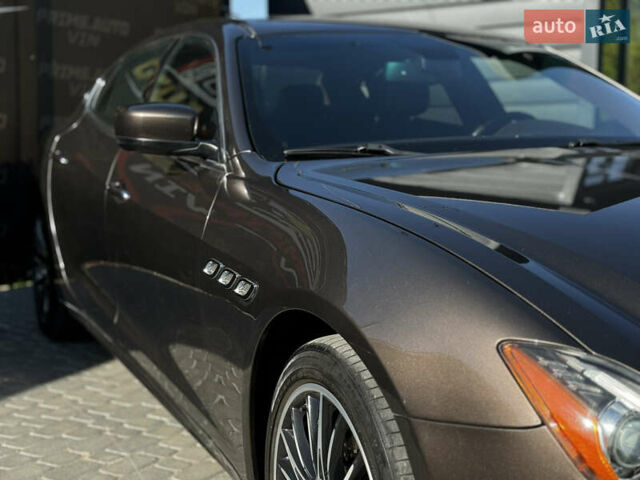Коричневий Мазераті Quattroporte, об'ємом двигуна 3 л та пробігом 78 тис. км за 25000 $, фото 11 на Automoto.ua