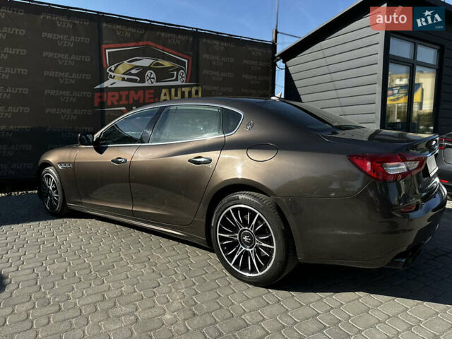 Коричневий Мазераті Quattroporte, об'ємом двигуна 3 л та пробігом 78 тис. км за 25000 $, фото 36 на Automoto.ua