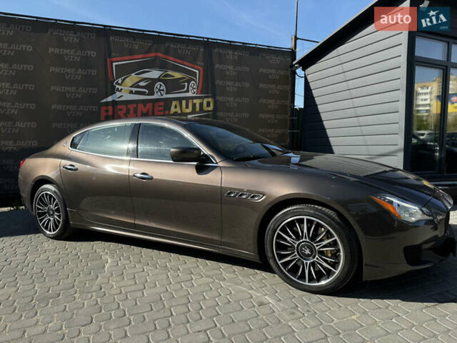 Коричневий Мазераті Quattroporte, об'ємом двигуна 3 л та пробігом 78 тис. км за 25000 $, фото 19 на Automoto.ua