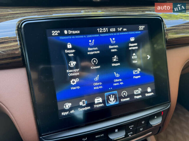 Мазераті Quattroporte 2018 у Києві на Automoto.ua Коричневий Мазераті Quattroporte, об'ємом двигуна 3 л та пробігом 36 тис. км за 42500 $, фото 48 на Automoto.ua
