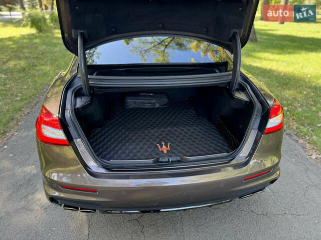 Мазераті Quattroporte 2018 у Києві на Automoto.ua Коричневий Мазераті Quattroporte, об'ємом двигуна 3 л та пробігом 36 тис. км за 42500 $, фото 28 на Automoto.ua