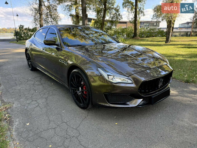 Мазераті Quattroporte 2018 у Києві на Automoto.ua Коричневий Мазераті Quattroporte, об'ємом двигуна 3 л та пробігом 36 тис. км за 42500 $, фото 3 на Automoto.ua