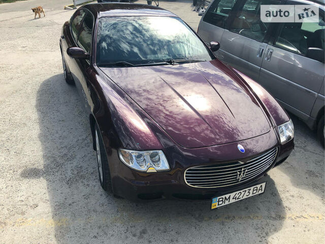 Червоний Мазераті Quattroporte, об'ємом двигуна 4.2 л та пробігом 48 тис. км за 18900 $, фото 36 на Automoto.ua