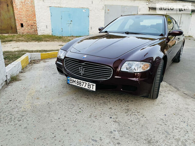 Червоний Мазераті Quattroporte, об'ємом двигуна 4.2 л та пробігом 48 тис. км за 18900 $, фото 62 на Automoto.ua