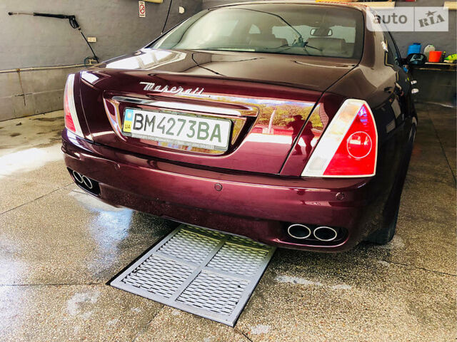 Червоний Мазераті Quattroporte, об'ємом двигуна 4.2 л та пробігом 48 тис. км за 18900 $, фото 22 на Automoto.ua