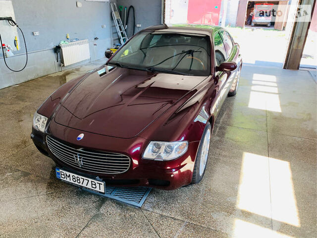 Червоний Мазераті Quattroporte, об'ємом двигуна 4.2 л та пробігом 48 тис. км за 18900 $, фото 3 на Automoto.ua