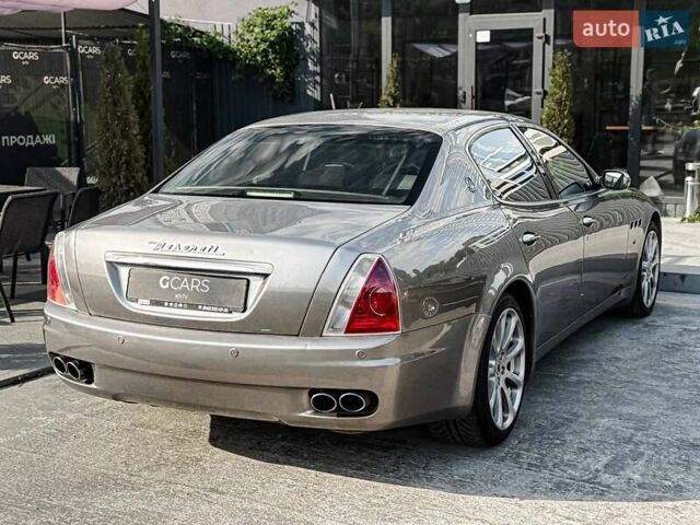 Сірий Мазераті Quattroporte, об'ємом двигуна 4.24 л та пробігом 115 тис. км за 9999 $, фото 3 на Automoto.ua