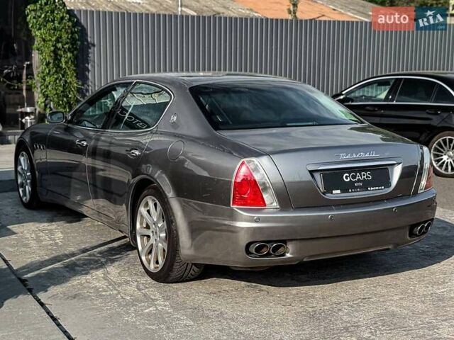 Сірий Мазераті Quattroporte, об'ємом двигуна 4.24 л та пробігом 115 тис. км за 9999 $, фото 5 на Automoto.ua
