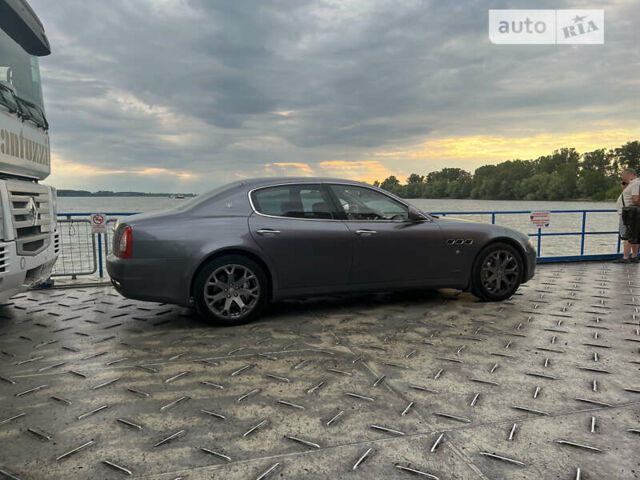 Сірий Мазераті Quattroporte, об'ємом двигуна 4.69 л та пробігом 74 тис. км за 29200 $, фото 40 на Automoto.ua