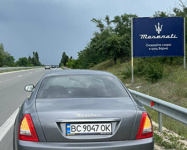 Сірий Мазераті Quattroporte, об'ємом двигуна 4.69 л та пробігом 74 тис. км за 29200 $, фото 3 на Automoto.ua