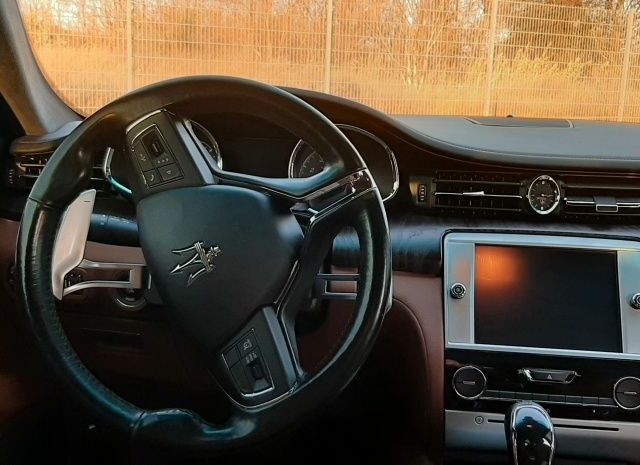 Сірий Мазераті Quattroporte, об'ємом двигуна 3 л та пробігом 73 тис. км за 40000 $, фото 14 на Automoto.ua