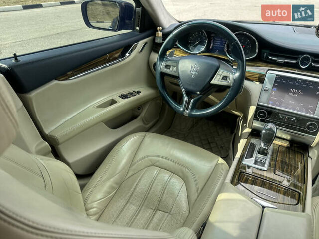Мазераті Quattroporte 2013 у Києві на Automoto.ua Синій Мазераті Quattroporte, об'ємом двигуна 2.98 л та пробігом 158 тис. км за 21500 $, фото 21 на Automoto.ua