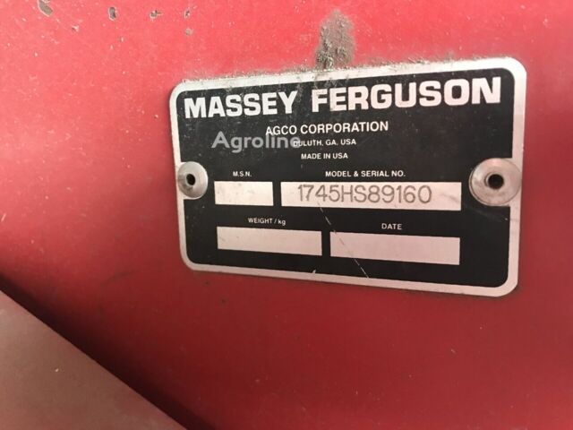 Красный Массей Фергюсон 1745, объемом двигателя 0 л и пробегом 0 тыс. км за 4184 $, фото 3 на Automoto.ua