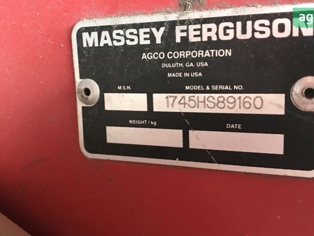 Массей Фергюсон 1745, об'ємом двигуна 0 л та пробігом 0 тис. км за 3200 $, фото 6 на Automoto.ua