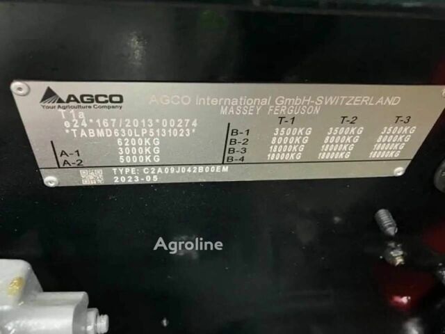 Червоний Массей Фергюсон Другая, об'ємом двигуна 0 л та пробігом 0 тис. км за 55206 $, фото 3 на Automoto.ua