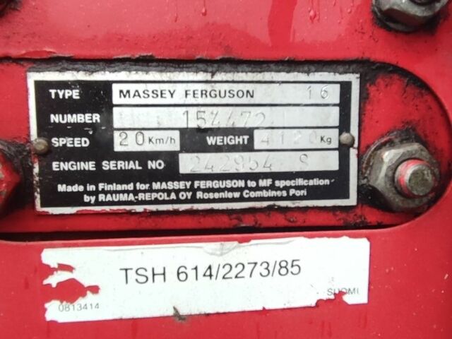 Массей Фергюсон Другая, объемом двигателя 4 л и пробегом 20 тыс. км за 16000 $, фото 1 на Automoto.ua