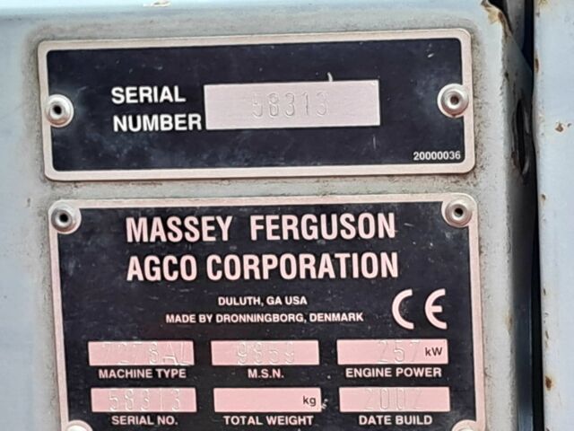 Массей Фергюсон Другая, об'ємом двигуна 8 л та пробігом 5 тис. км за 14521 $, фото 9 на Automoto.ua