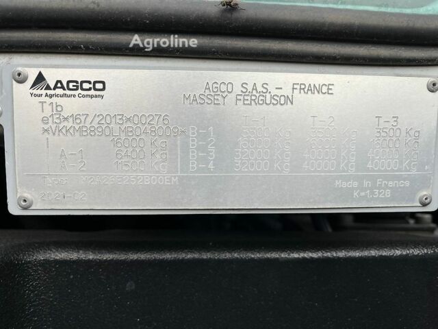 Массей Фергюсон Другая, объемом двигателя 0 л и пробегом 0 тыс. км за 212226 $, фото 24 на Automoto.ua