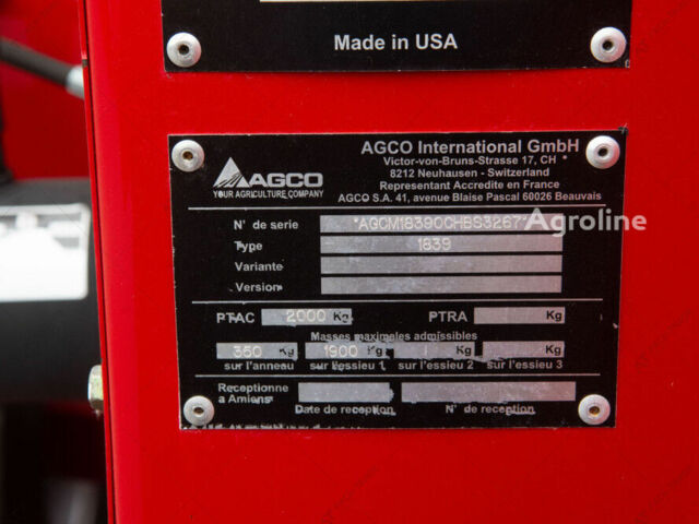 Массей Фергюсон Другая, об'ємом двигуна 0 л та пробігом 0 тис. км за 955804 $, фото 4 на Automoto.ua