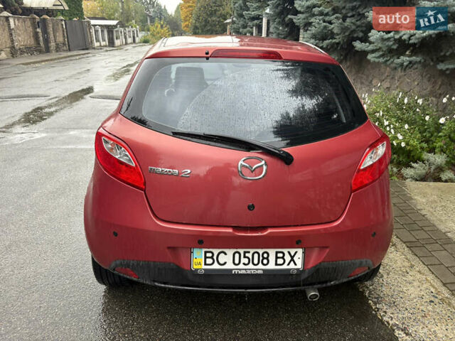 Красный Мазда 2, объемом двигателя 1.5 л и пробегом 109 тыс. км за 7100 $, фото 4 на Automoto.ua
