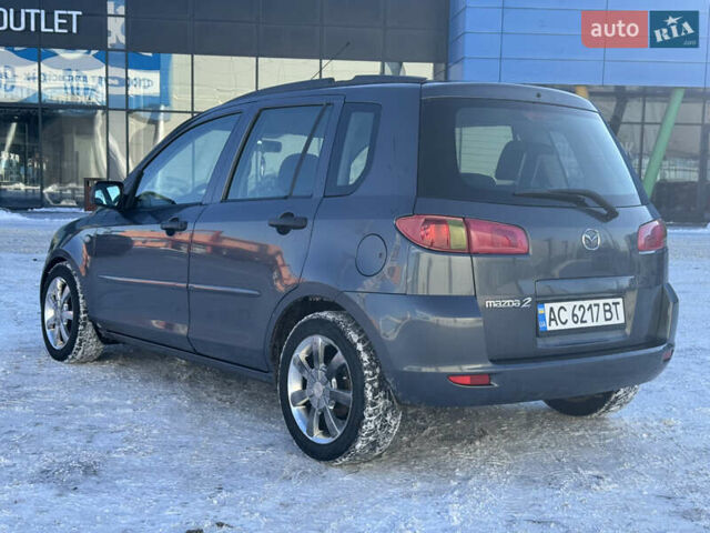 Серый Мазда 2, объемом двигателя 1.4 л и пробегом 254 тыс. км за 3550 $, фото 5 на Automoto.ua