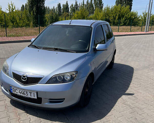 Синий Мазда 2, объемом двигателя 1.4 л и пробегом 179 тыс. км за 3499 $, фото 1 на Automoto.ua