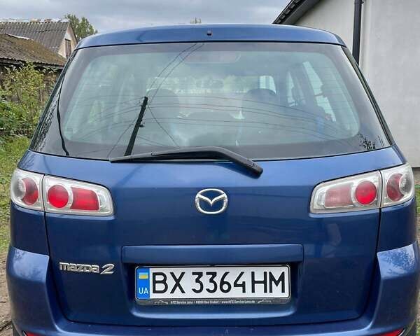 Мазда 2 2007 в Славуте на Automoto.ua Синий Мазда 2, объемом двигателя 1.4 л и пробегом 204 тыс. км за 4200 $, фото 4 на Automoto.ua
