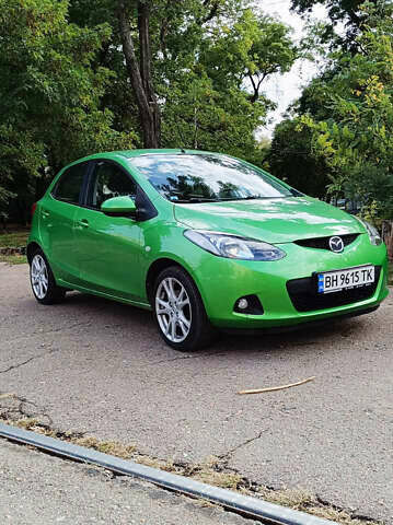 Зеленый Мазда 2, объемом двигателя 1.4 л и пробегом 157 тыс. км за 4590 $, фото 1 на Automoto.ua