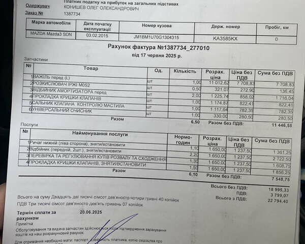Білий Мазда 3, об'ємом двигуна 2 л та пробігом 175 тис. км за 9000 $, фото 44 на Automoto.ua
