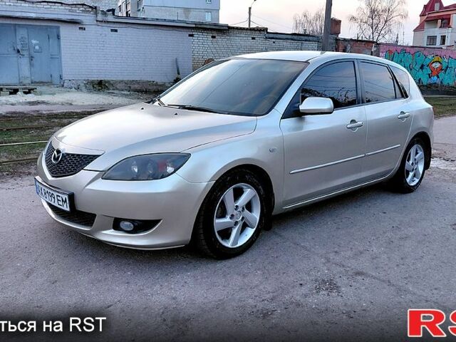 Бежевий Мазда 3, об'ємом двигуна 1.6 л та пробігом 184 тис. км за 4350 $, фото 2 на Automoto.ua