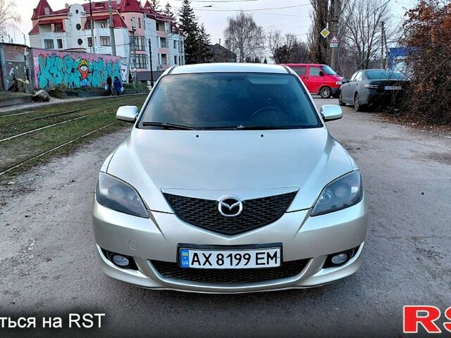 Бежевий Мазда 3, об'ємом двигуна 1.6 л та пробігом 184 тис. км за 4350 $, фото 1 на Automoto.ua