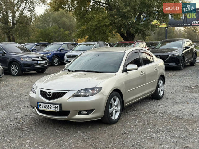 Мазда 3 2006 у Полтаві на Automoto.ua Бежевий Мазда 3, об'ємом двигуна 1.6 л та пробігом 193 тис. км за 6500 $, фото 1 на Automoto.ua