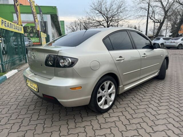 Бежевый Мазда 3, объемом двигателя 2 л и пробегом 184 тыс. км за 5350 $, фото 6 на Automoto.ua