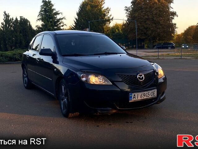 Чорний Мазда 3, об'ємом двигуна 1.6 л та пробігом 237 тис. км за 4100 $, фото 1 на Automoto.ua