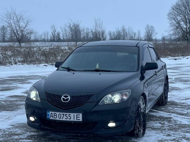 Черный Мазда 3, объемом двигателя 2 л и пробегом 380 тыс. км за 3700 $, фото 1 на Automoto.ua