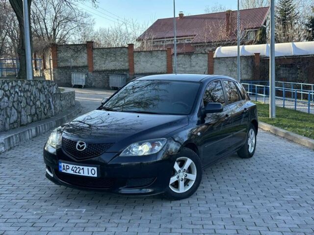 Черный Мазда 3, объемом двигателя 1.6 л и пробегом 232 тыс. км за 4250 $, фото 1 на Automoto.ua