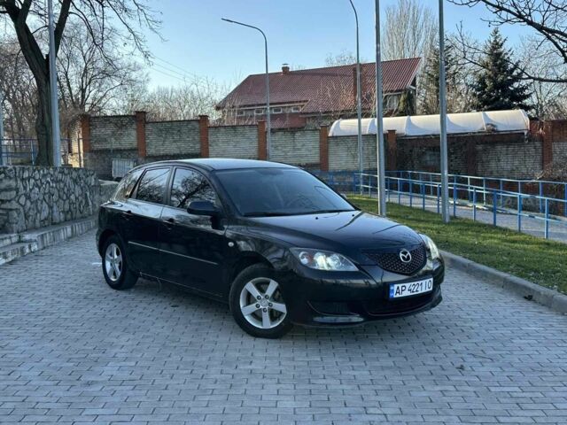 Черный Мазда 3, объемом двигателя 1.6 л и пробегом 232 тыс. км за 4250 $, фото 5 на Automoto.ua