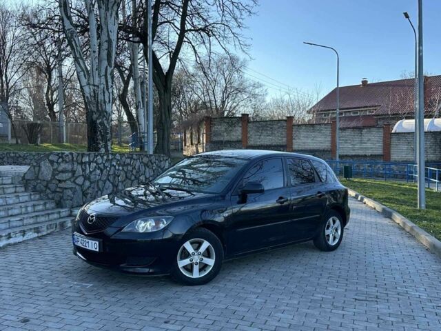 Черный Мазда 3, объемом двигателя 1.6 л и пробегом 232 тыс. км за 4250 $, фото 2 на Automoto.ua