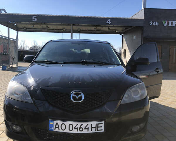 Черный Мазда 3, объемом двигателя 1.56 л и пробегом 280 тыс. км за 3200 $, фото 1 на Automoto.ua