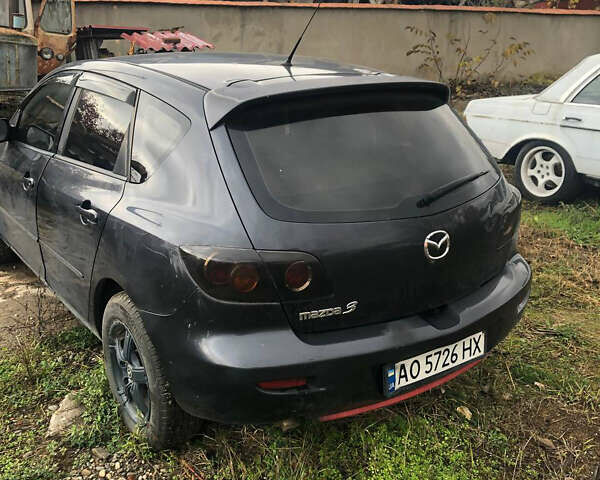 Мазда 3 2005 у Виноградове на Automoto.ua Чорний Мазда 3, об'ємом двигуна 1.56 л та пробігом 200 тис. км за 2200 $, фото 1 на Automoto.ua