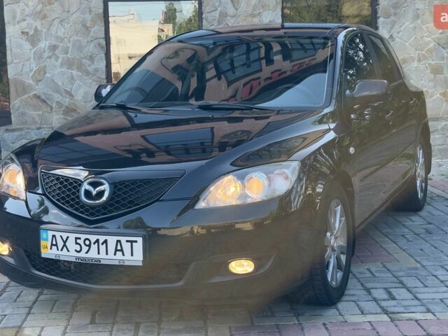 Черный Мазда 3, объемом двигателя 1.6 л и пробегом 158 тыс. км за 5750 $, фото 4 на Automoto.ua