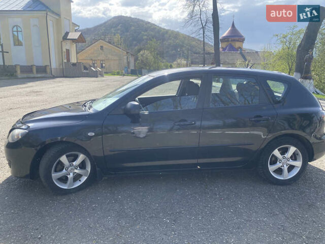 Черный Мазда 3, объемом двигателя 1.6 л и пробегом 255 тыс. км за 4600 $, фото 2 на Automoto.ua