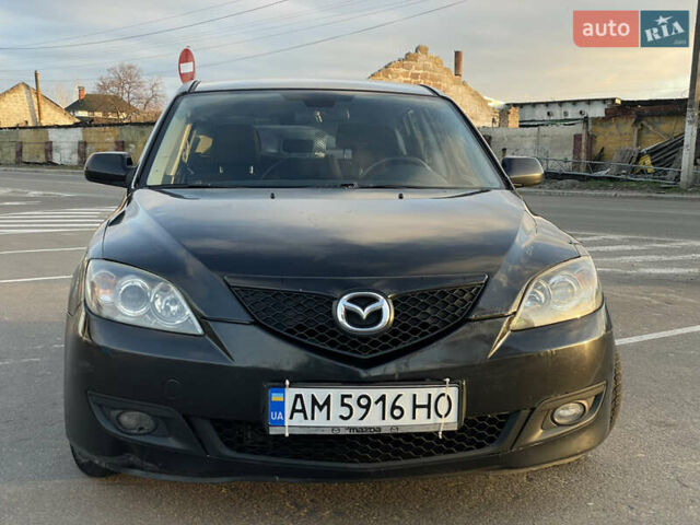 Черный Мазда 3, объемом двигателя 1.6 л и пробегом 360 тыс. км за 4600 $, фото 3 на Automoto.ua