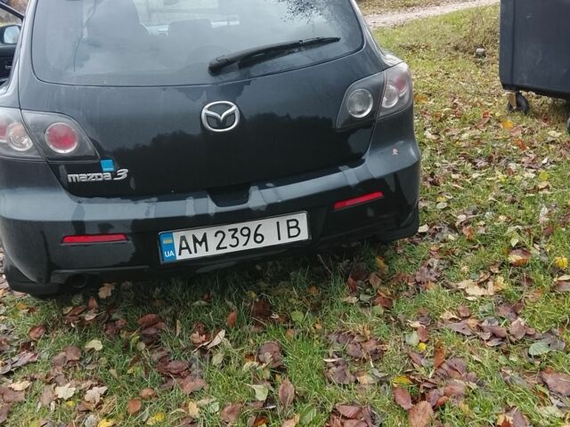 Чорний Мазда 3, об'ємом двигуна 1.6 л та пробігом 240 тис. км за 5500 $, фото 3 на Automoto.ua