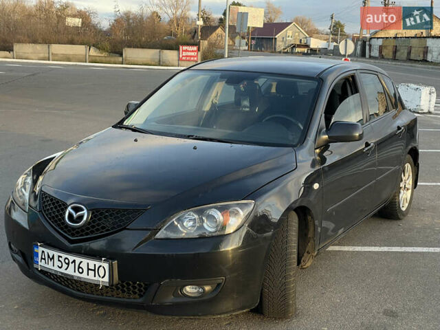Черный Мазда 3, объемом двигателя 1.6 л и пробегом 360 тыс. км за 4600 $, фото 2 на Automoto.ua