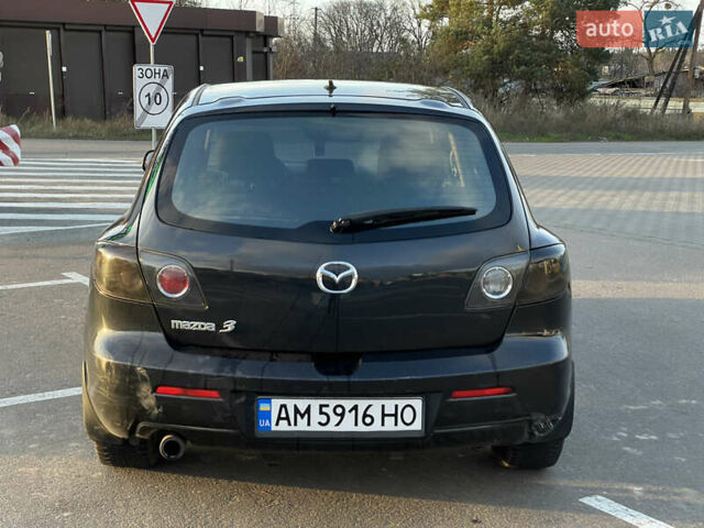 Черный Мазда 3, объемом двигателя 1.6 л и пробегом 360 тыс. км за 4600 $, фото 6 на Automoto.ua