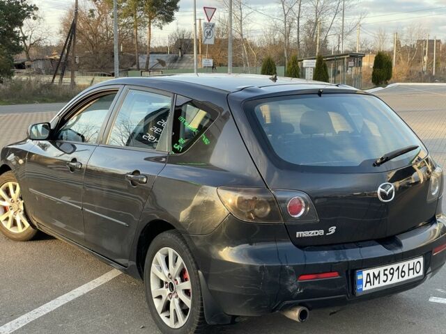 Черный Мазда 3, объемом двигателя 1.6 л и пробегом 360 тыс. км за 3700 $, фото 2 на Automoto.ua